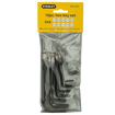 STANLEY 69-230 10-Piece Key Ring Imperial Allen Hex Key Set (Black) की तस्वीर