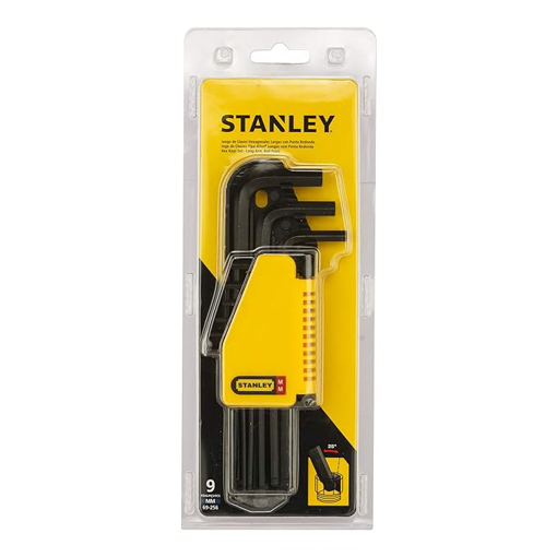 Picture of STANLEY 69-256 Metric Hex Key Set L/ARM BALL (9pc)