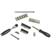 Picture of STANLEY 1-89-033 1/4'' Drive 6 point Socket and Bit Mechanic Tool Kit Silver 35-Pieces