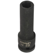 STANLEY STMT91379-8B Chrome-Molybdenum Steel Impact Deep Socket 1/2 inch 12 mm Black की तस्वीर