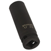 Picture of STANLEY STMT87504-8B 1/2-inch 17mm Chrome-Molybdenum Steel Impact Deep Socket (Black)