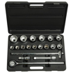 Picture of STANLEY 89-101 3/4'' Drive 12 Point Metric Socket Set (19-Pieces)