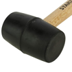 Picture of STANLEY STHT57527-8 Rubber Mallet Hammer-450Gms (Yellow & Black)