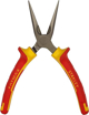 Stanley 0-84-006 Nose Plier MaxSteel VDE straight, Yellow/Red की तस्वीर