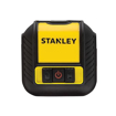 Picture of STANLEY STHT77498 CUBIX® Red Beam Cross Line Laser Level with 2*AA Batteries for Home, DIY & Professional Use, 1 Year Warranty, YELLOW & BLACK