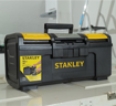 Picture of STANLEY DIY Toolbox, 1 Touch Latch, 2 Lid Organisers for Small Parts, 19 Inch, 1-79-217