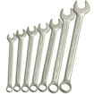 Picture of STANLEY 1-87-038 3/8"-11/4" Chrome Vanadium Steel Slimline Metric Combination Spanner Set (Silver 14-Pieces)