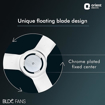 Picture of Orient Electric I Float 1200mm 32W Intelligent BLDC Ceiling Fan for Home | 5 Star Rated Fan | Energy-saving and Cost-saving BLDC Ceiling Fan