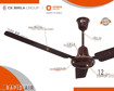 Picture of Orient Electric Rapid Air High Speed Ceiling Fan (1200mm, 48 Inch,Brown /Peral)