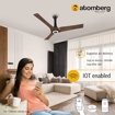 Picture of Atomberg Aris Starlight 1200mm Ceiling Fans with Underlight, IoT and Remote Control | Smart Fan with Noiseless Operation | BLDC Motor 5 Star Rated Ceiling Fan
