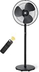 Picture of Atomberg Renesa Pedestal fan Swing 400mm BLDC motor Energy Saving with Remote Control Black