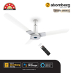 Picture of Atomberg Studio Smart+ 1200mm BLDC Motor 5 Star Rated Ceiling Fan with IoT and Remote | Smart Fan with LED Indicators | High Air Delivery | Saves Upto 65% Energy Earth Brown/Marble White/Aegean Blue/ Midnight Black /Sand Grey
