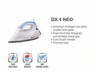 DX 4 Neo Dry Iron Light Weight 1000 Watts Plastic body Dual Tone 440303 की तस्वीर