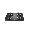 Picture of Jyoti 423 Slender Black 3D| 4 Burner Gas Stove | Toughened Glass Cooktop | 3D Forged Brass Burners with Non-rusting Frame Base