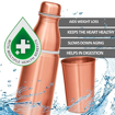 Picture of MILTON Copper Combo 1000 Water Bottle, 890 ml, 1 Piece, Copper | Leak Proof | Office Bottle | Gym Bottle | Yoga Bottle | Home | Kitchen | Hiking | Treking Bottle | Travel Bottle