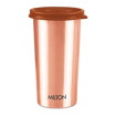 MILTON Copper Drinking Water Tumbler with Lid, 1 Piece, 500 ml, Copper | 100% Leak Proof | Office | Gym | Yoga | Home | Kitchen | Hiking | Treking | Travel Tumbler की तस्वीर