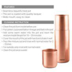 MILTON copper bed pot 1100 ml Bottle  (Pack of 1, Steel/Chrome, Copper) की तस्वीर