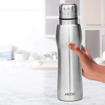 MILTON Elate 750 Stainless Steel Water Bottle, 635 ml, Silver | Leak Proof | Office Bottle | Gym Bottle | Home | Kitchen | Hiking | Treking Bottle | Travel Bottle (Pack of 1) की तस्वीर