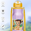 MILTON Sipmate 450 Chhota Bheem Stainless Steel Kids Water Bottle, 416 ml | Single walled | Leak Proof | Rust Proof | Easy to Carry | Sipper Bottle | School | Picnic | Travel की तस्वीर