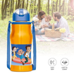 MILTON Sipmate 450 Chhota Bheem Stainless Steel Kids Water Bottle, 416 ml | Single walled | Leak Proof | Rust Proof | Easy to Carry | Sipper Bottle | School | Picnic | Travel की तस्वीर