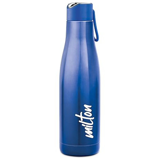 Milton Fame 1000 Thermosteel Vacuum Insulated Stainless Steel 24 Hours Hot and Cold Water Bottle, 910 ml की तस्वीर
