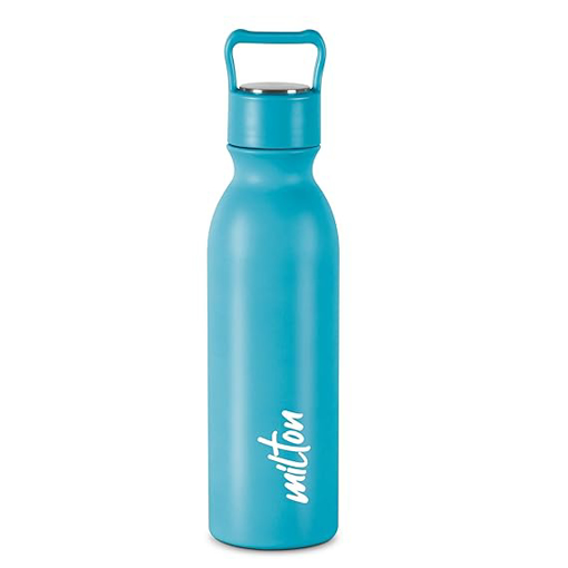 Milton Alice 750 Thermosteel Water Bottle, 710 ml | 24 Hours Hot and Cold | Easy to Carry | Rust Proof | Tea | Coffee | Office| Gym | Home | Kitchen | Hiking | Trekking | Travel Bottle की तस्वीर