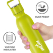 Milton Alice 1000 Thermosteel Water Bottle, 1 Litre | 24 Hours Hot and Cold | Easy to Carry | Rust Proof | Tea | Coffee | Office| Gym | Home | Kitchen | Hiking | Trekking | Travel Bottle की तस्वीर