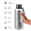 Milton Aura 750 Thermosteel Bottle, 750 ml,  | 24 Hours Hot and Cold | Easy to Carry | Rust & Leak Proof | Tea | Coffee | Office| Gym | Home | Kitchen | Hiking | Trekking | Travel Bottle की तस्वीर