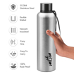 Milton Aura 1000 Thermosteel Bottle, 1.05 Litre | 24 Hours Hot and Cold | Easy to Carry | Rust & Leak Proof | Tea | Coffee | Office| Gym | Home | Kitchen | Hiking | Trekking | Travel Bottle की तस्वीर