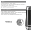 Milton All Rounder 650 Thermosteel Hot and Cold Flask, 1 Piece, 620 ml, Silver | Insulated Flask | Leak Proof | Soup Flask | Dal Flask | Sambar Flask | Thermos | Long Hours Hot and Cold की तस्वीर