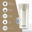 MILTON Coffee Mug Thermosteel Hot or Cold Insulated Mug, 300 ml | Leak Proof | Rust Proof | Tea Mug | Juice Mug | Water Flask | Easy Grip | Easy to Carry की तस्वीर