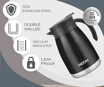 Picture of Milton Bistro 800 Thermosteel Carafe, 770 ml
