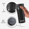 Picture of Milton Coffee Mug Thermosteel Hot or Cold Insulated Flask, 350 ml, Black | Leak Proof | Rust Proof | Tea Mug | Soup Flask | Juice Mug | Water Flask | Easy Grip | Easy to Carry