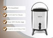 Picture of Milton Stellar 8 Thermosteel Water Jug, 7.6 litres, Silver | PU Insulated | Hot & Cold | Sturdy Base | Hygienic | Odour Free