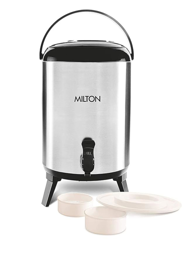 Picture of Milton Thermosteel Stellar Water Jug 14 Liters, Silver