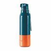 Milton Steel Sprint 900 Insulated Inner Stainless Steel Water Bottle, 630 ml | Hot or Cold | Easy Grip | Leak Proof | School | Office | Gym | Hiking | Treking | Travel Bottle की तस्वीर