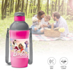Milton Steel Barbie 600 Insulated Inner Stainless Steel Kids Water Bottle, 520 ml  | PU Insulated | Hot & Cold | Easy to Carry | Leak Proof की तस्वीर