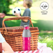Picture of Milton Steel Racer 600 Inner Stainless Steel Insulated Water Bottle, 520 ml| PU Insulated | Hot or Cold for Hours | Leak Proof | Easy Grip | Office | Gym | Hiking | Treking | Travel Bottle