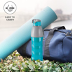 Milton Steel Racer 1000 Inner Stainless Steel Insulated Water Bottle, 630 ml | PU Insulated | Hot or Cold for Hours | Leak Proof | Easy Grip | Office | Gym | Hiking | Treking | Travel Bottle की तस्वीर