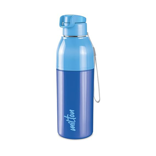 Milton Steel Convey 600 Insulated Inner Stainless Steel Water Bottle, 520 ml | Leak Proof | BPA Free | Hot or Cold for Hours | Office | Gym | Hiking | Treking | Travel Bottle की तस्वीर