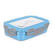 Picture of Milton Steely Super Deluxe Insulated Inner Stainless Steel Big Tiffin Box, 500 ml, with Inner Stainless Steel Container, 175 ml and Spoon | Kids Lunch Box | Easy to Carry | Easy to Clean