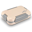 Picture of MILTON More Meal Insulated Large Tiffin Box, 770 ml, with Inner Stainless Steel Container, 175 ml and Spoon | Food Grade | Inside Steel | School | College | Office| Easy to Carry