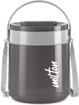 MILTON Classic Stainless Steel Tiffin with Lifter, 3 Container, 300 ml Each | PU Insulated | Food Grade | Easy to Carry | Hot & Cold | Office | Outdoors | Food Grade की तस्वीर