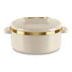Picture of MILTON Curve 1500 Inner Stainless Steel Casserole, 1300 ml, Light Green | BPA Free | Food Grade | Easy to Carry | Easy to Store | Chapati | Roti | Curd Maker