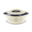 Picture of MILTON Royal 1000 Insulated Inner Stainless Steel Casserole, 830 ml | BPA Free | Food Grade | Easy to Carry | Easy to Store | Ideal for Chapatti | Roti | Curd Maker