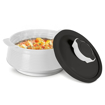 Picture of MILTON Venice 2500 Insulated Inner Stainless Steel Casserole, 2.2 litres  | BPA Free | Food Grade | Easy to Carry | Easy to Store | Ideal for Chapatti | Roti | Curd Maker