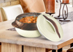 Picture of Milton Matrix 2500 Insulated Inner Stainless Steel Casserole, 2240 ml, Ivory