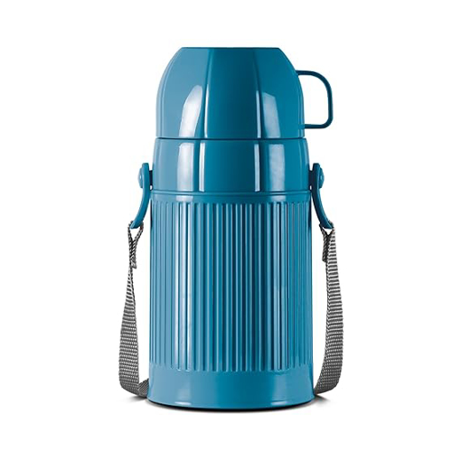 Picture of Milton Precious 500 Plastic Insulated Flask, 480 ml | BPA Free | Food Grade | Odour Free | Easy Grip | Easy to Carry | Light Weight | School | Kids | Picnic