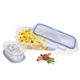 Show details for MILTON Fun Treat Plastic Tiffin Box for Kids, 1120 ml, Transparent | School Lunch Box | Leak Proof | Food Grade | Easy to Carry | Easy to Clean Picture of MILTON Fun Treat Plastic Tiffin Box for Kids, 1120 ml, Transparent | School Lunch Box | Leak Proof | Food Grade | Easy to Carry | Easy to Clean