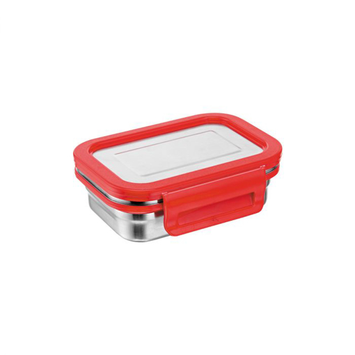 Signoraware Lock n Store Steel Rectangular with Steel Lid, 200ml, Set of 1 की तस्वीर